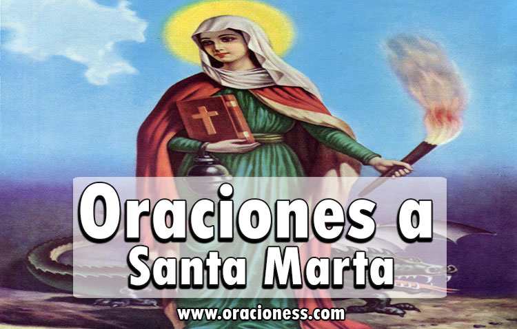 Oraciones a santa marta