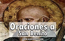 Oraciones a San Benito